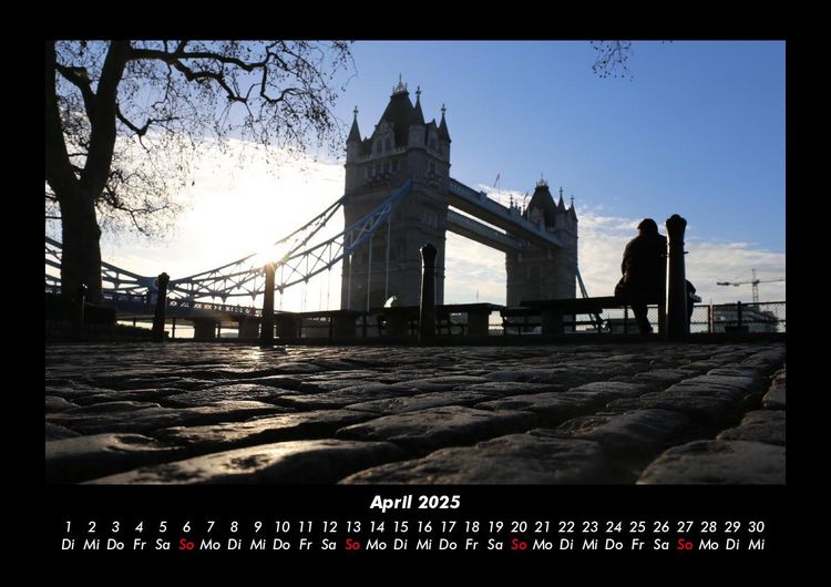 Produktbild: London 2025 Fotokalender DIN A3