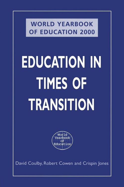 Produktbild: World Yearbook of Education 2000