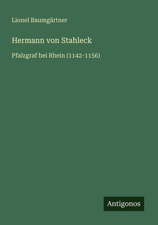 Produktbild: Hermann von Stahleck