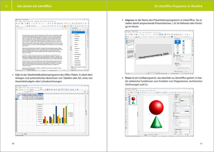 Produktbild: LibreOffice - Praxiswissen - Das Handbuch zur Software f&uuml;r Ein- und Umsteiger