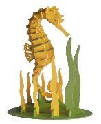 Produktbild: 3D Papiermodell. Seepferdchen