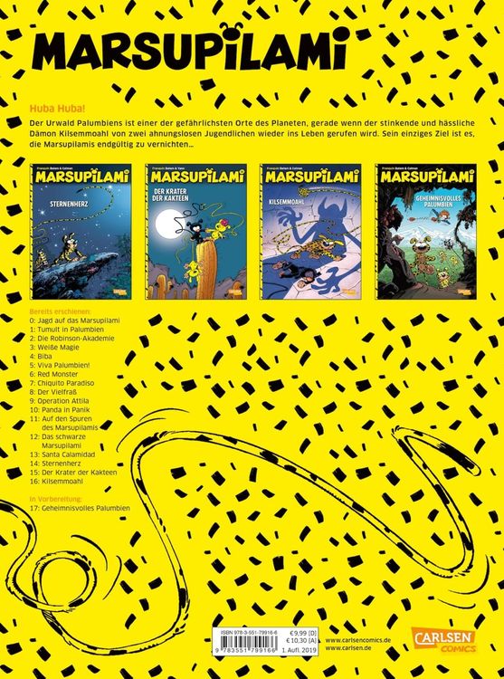 Produktbild: Marsupilami 16: Kilsemmoahl