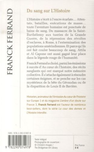 Produktbild: Du sang sur l'Histoire