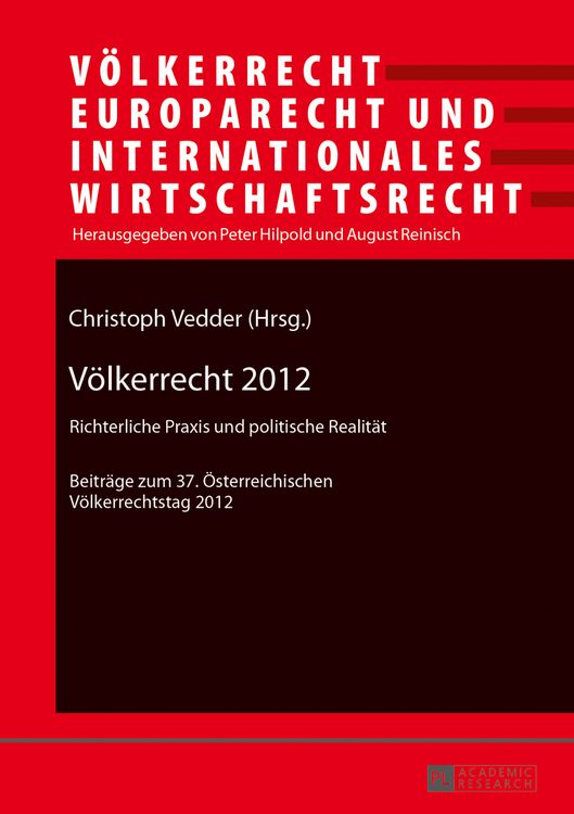 Produktbild: Voelkerrecht 2012
