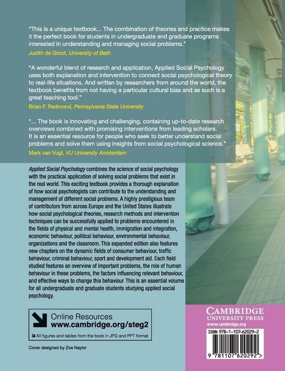 Produktbild: Applied Social Psychology