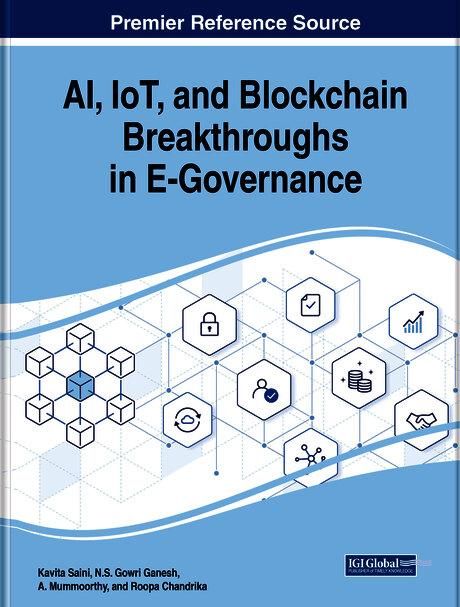 Produktbild: AI, IoT, and Blockchain Breakthroughs in E-Governance