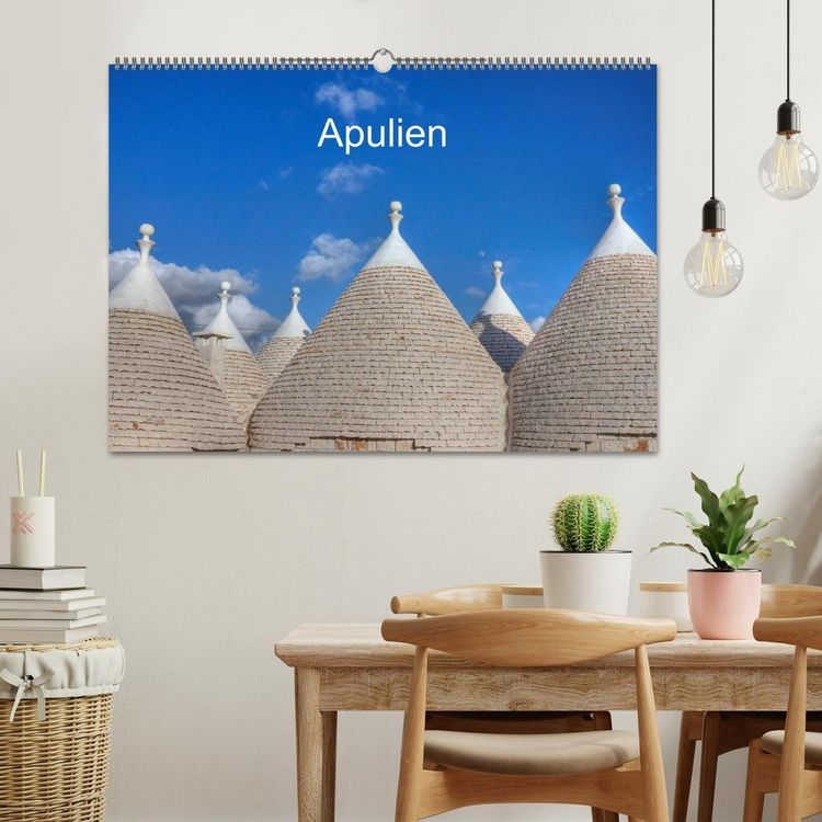 Produktbild: Apulien (Wandkalender 2027 DIN A2 quer), CALVENDO Monatskalender