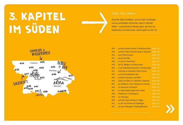 Produktbild: 52 kleine & gro&szlig;e Eskapaden in Deutschland - Auf gehts zum Wandern