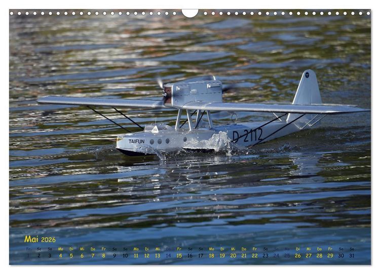 Produktbild: Abenteuer Wasserflug (Wandkalender 2026 DIN A3 quer), CALVENDO Monatskalender