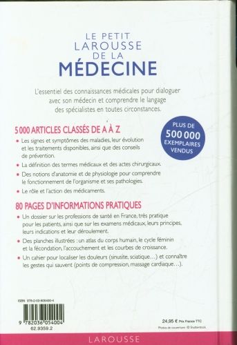 Produktbild: Le petit Larousse de la m&eacute;decine