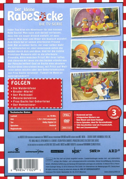 Produktbild: Der kleine Rabe Socke - Die TV-Serie 7