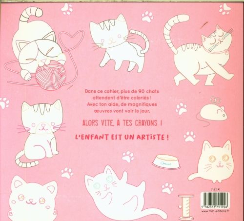 Produktbild: Mon gros cahier de petits chats &agrave; colorier