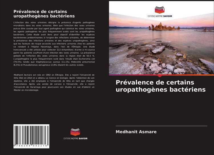 Produktbild: Pr&eacute;valence de certains uropathog&egrave;nes bact&eacute;riens