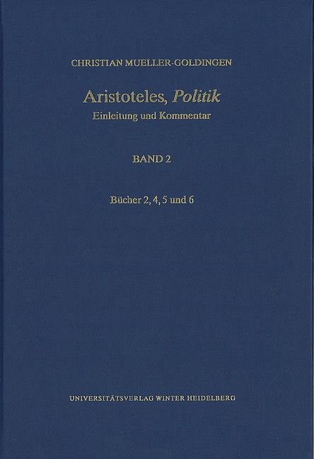 Produktbild: Aristoteles,&sbquo;Politik&lsquo; / B&uuml;cher 2, 4, 5 und 6