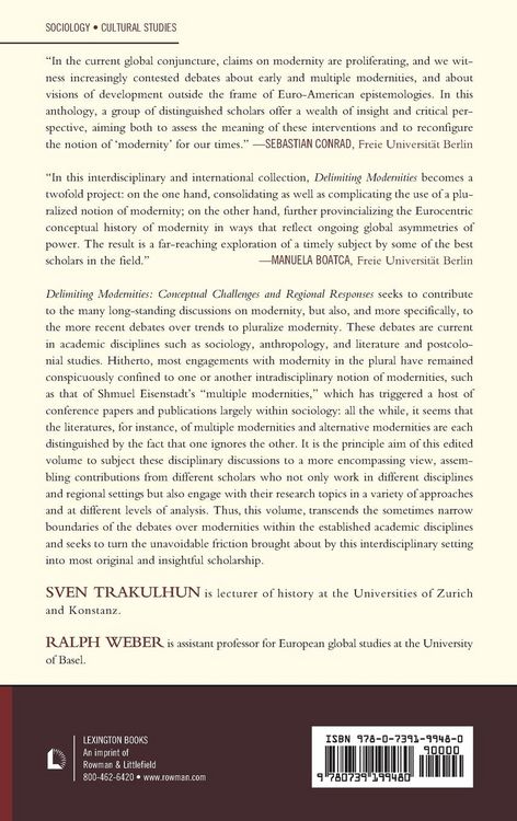 Produktbild: Delimiting Modernities