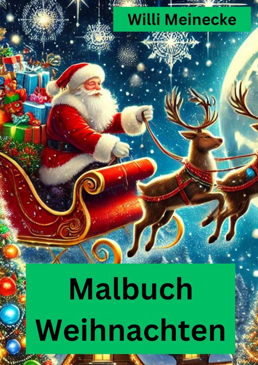 Produktbild: Malbuch Weihnachten