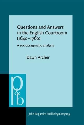 Produktbild: Questions and Answers in the English Courtroom (1640-1760)