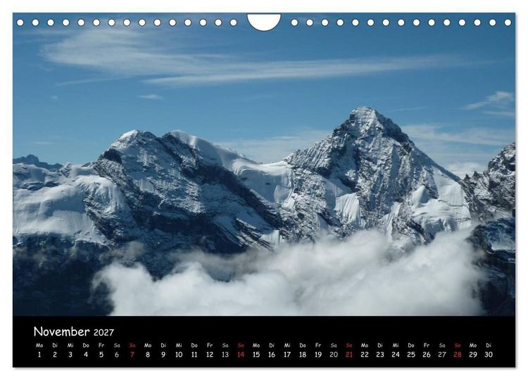 Produktbild: Alpenwelten (Wandkalender 2027 DIN A4 quer), CALVENDO Monatskalender