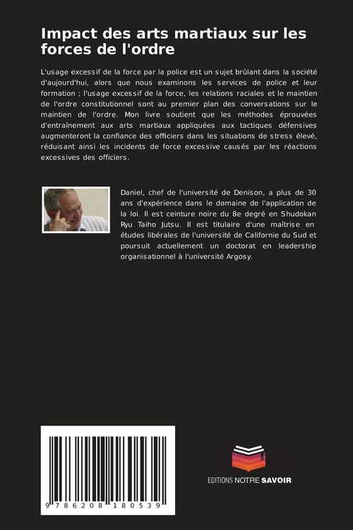 Produktbild: Impact des arts martiaux sur les forces de l'ordre