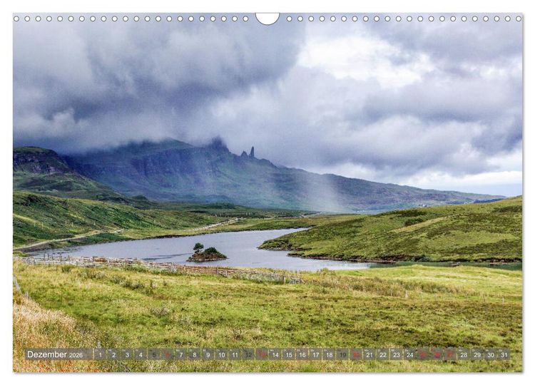Produktbild: Schottland - Wie gemalt (Wandkalender 2026 DIN A3 quer), CALVENDO Monatskalender