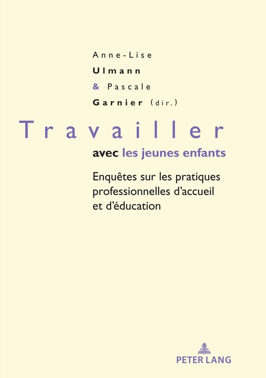 Produktbild: Travailler avec les jeunes enfants