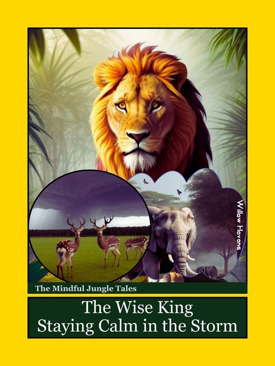 Produktbild: The Wise King, Staying Calm In The Storm (The Mindful Jungle Tales)