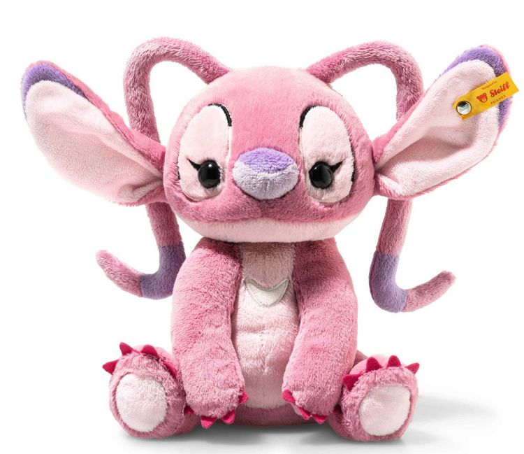 Produktbild: Steiff 024481 - Disney Originals Angel, Pl&uuml;schfigur, rosa, 23 cm, Lilo&Stitch