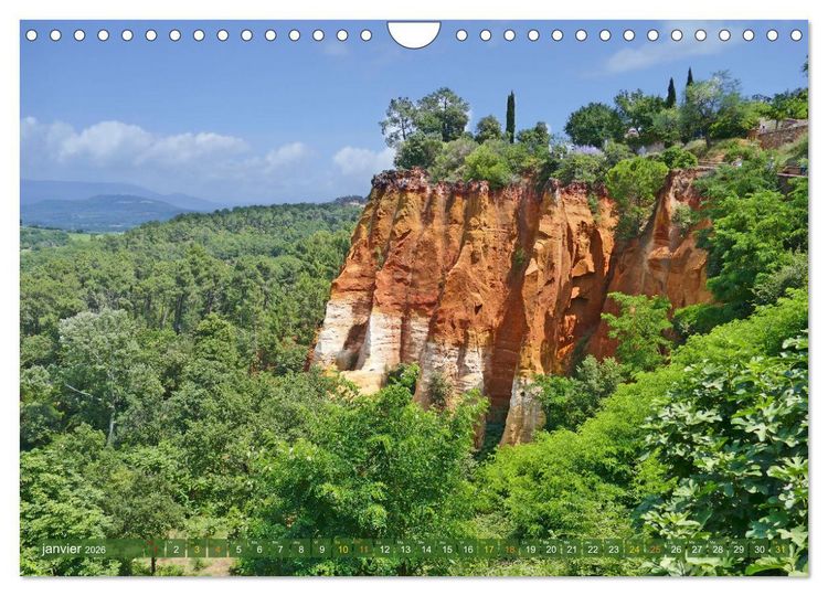 Produktbild: Impressions de Roussillon (Calendrier mural 2026 DIN A4 vertical), CALVENDO calendrier mensuel