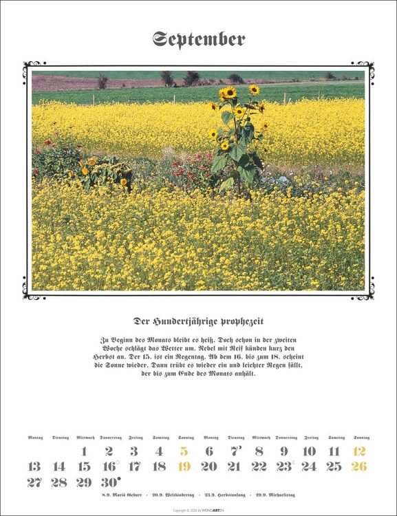 Produktbild: Der Hundertj&auml;hrige Kalender 2027