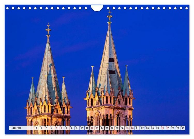 Produktbild: Willkommen im Burgenlandkreis (Wandkalender 2027 DIN A4 quer), CALVENDO Monatskalender