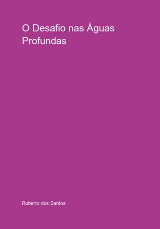 Produktbild: O Desafio Nas &Aacute;guas Profundas
