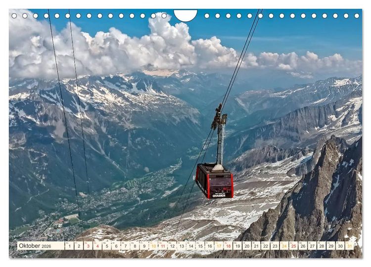 Produktbild: Abenteuer Seilbahn (Wandkalender 2026 DIN A4 quer), CALVENDO Monatskalender