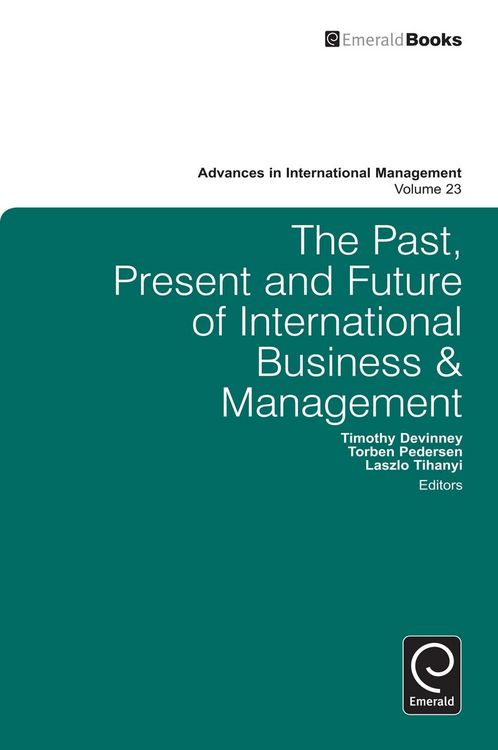 Produktbild: Past, Present and Future of International Business and Management