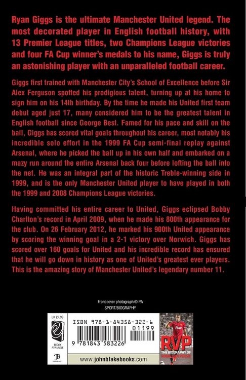 Produktbild: Giggsy - The Biography of Ryan Giggs
