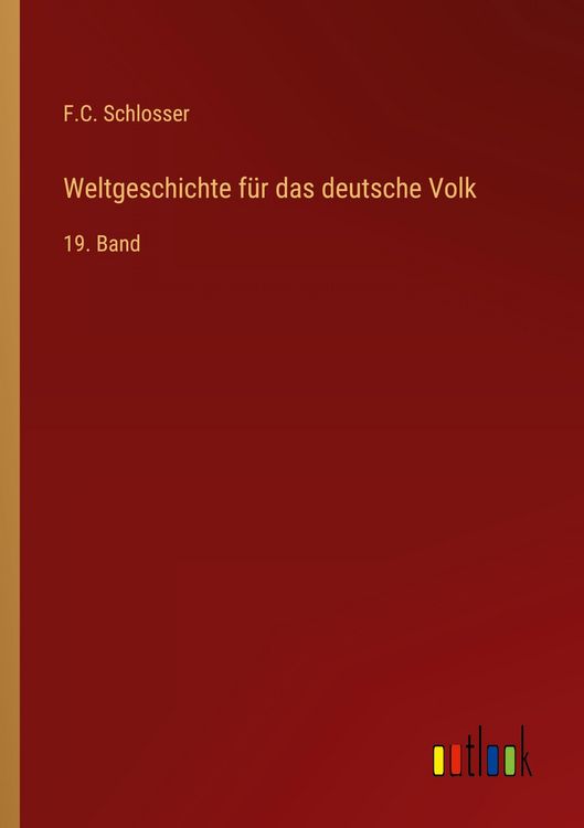 Produktbild: Weltgeschichte f&uuml;r das deutsche Volk