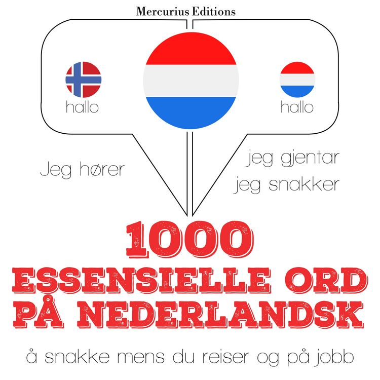 Produktbild: 1000 essensielle ord p&aring; nederlandsk