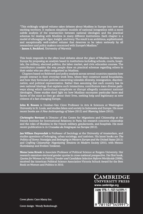 Produktbild: European States and their Muslim Citizens