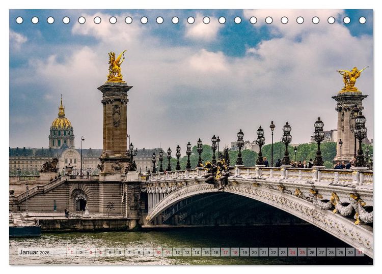 Produktbild: Faszination Br&uuml;cken (Tischkalender 2026 DIN A5 quer), CALVENDO Monatskalender