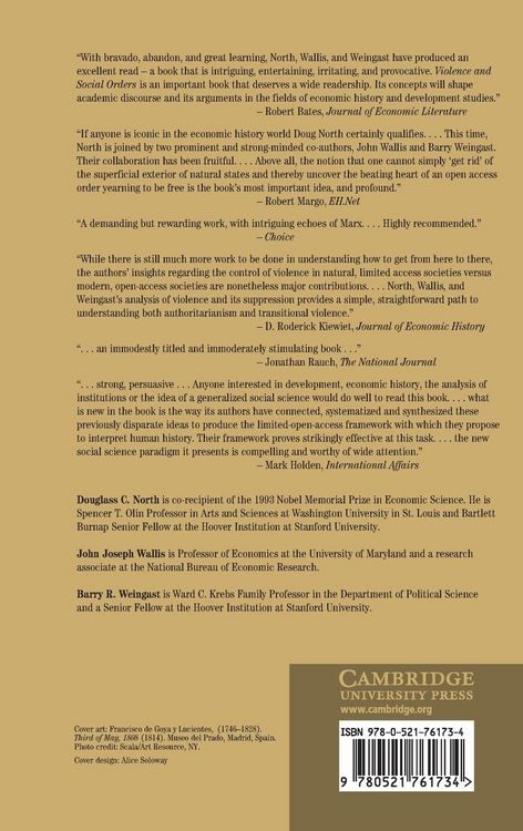 Produktbild: Violence and Social Orders
