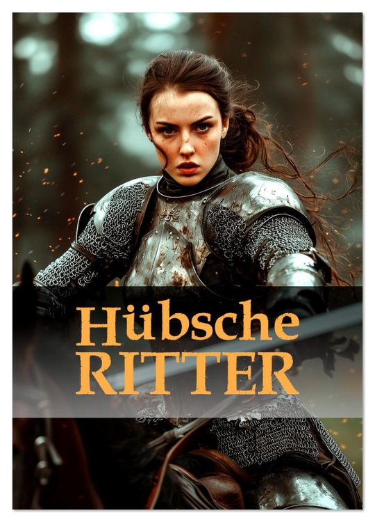 Produktbild: H&uuml;bsche Ritter (Wandkalender 2026 DIN A2 hoch), CALVENDO Monatskalender