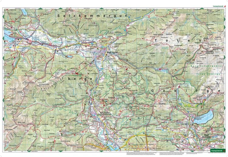Produktbild: freytag & berndt Wanderkarte WKXL 3020 Bad Ischl, Wolfgangsee - Hintersee - Altausseer See 1:30.000