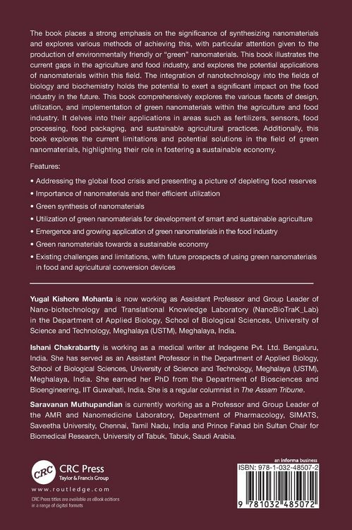 Produktbild: Sustainable Green Nanotechnology