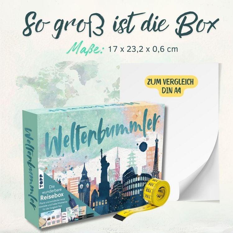 Produktbild: Wunderbare Reisebox Weltenbummler