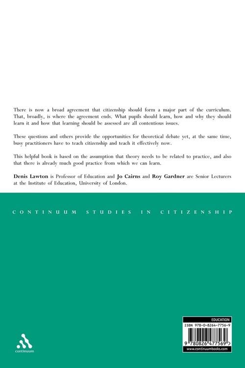 Produktbild: Education for Citizenship
