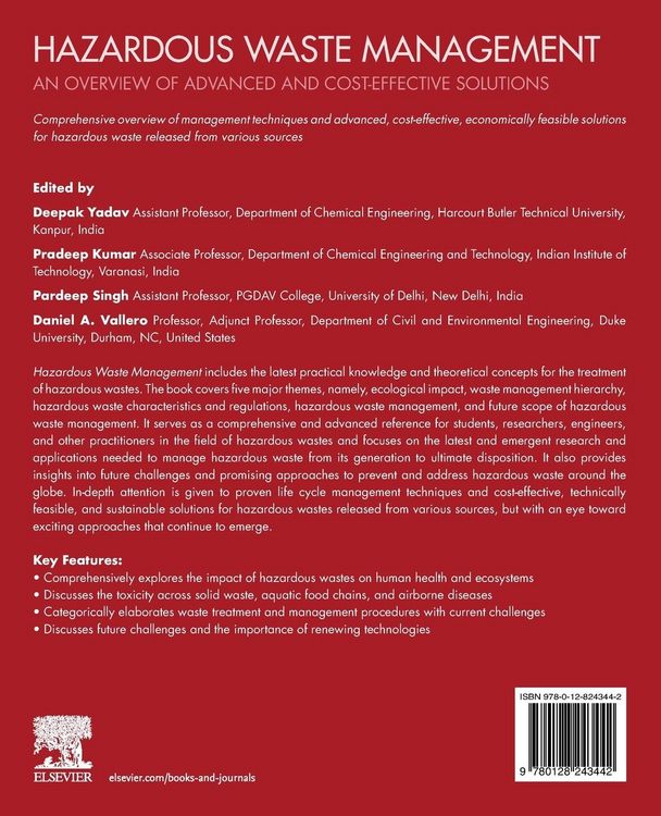 Produktbild: Hazardous Waste Management