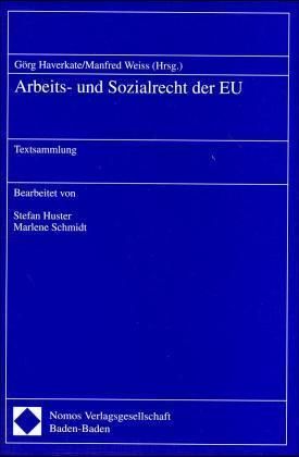 Produktbild: Arbeits- und Sozialrecht der EU