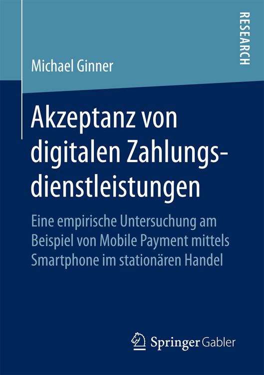Produktbild: Akzeptanz von digitalen Zahlungsdienstleistungen