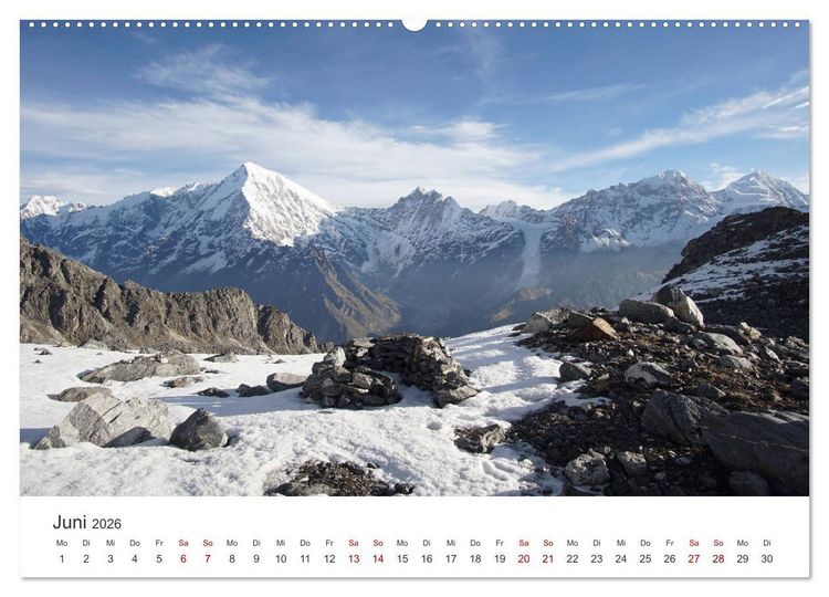 Produktbild: Nepal - Eine bezaubernde Reise nach Asien. (hochwertiger Premium Wandkalender 2026 DIN A2 quer), Kunstdruck in Hochglanz