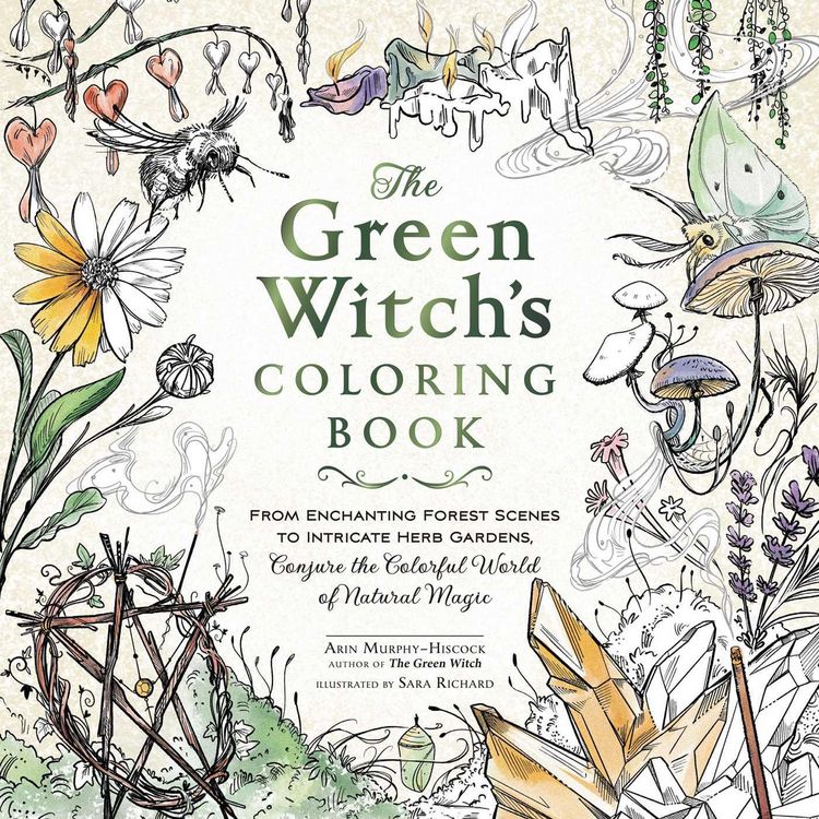 Produktbild: The Green Witch's Coloring Book