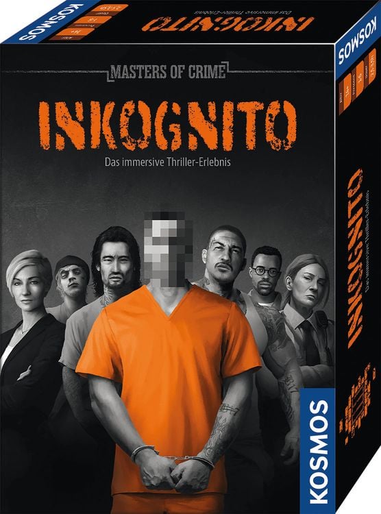 Produktbild: KOSMOS 683832 - Masters of Crime INKOGNITO, ein immersives Thriller-Erlebnis, Krimi-Spiel